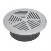 Circular floor swirl diffusers